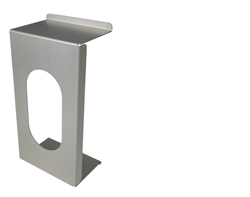 Single glove box holder, designed for easy and organized access to gloves in a dental office.