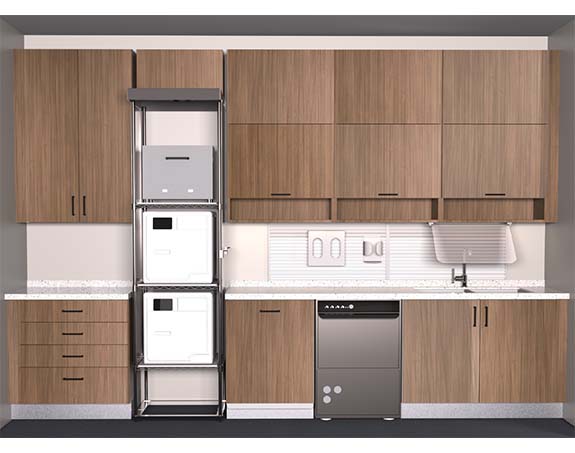 Triple Compact Sterilization Center