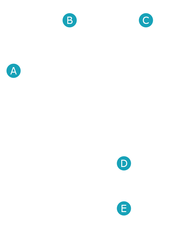 30-inch hygiene resupply cabinet with multiple labeled bins and drawers for clinical organization.
