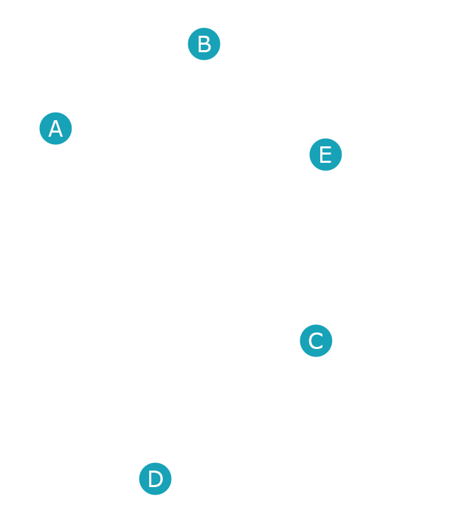 32-inch media in-wall unit with clear bins and labeled compartments for organized clinical storage.