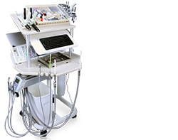 universal series dental workstation for practicing dentistry
