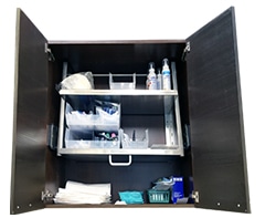 dental operatory 30in hygiene cabinet