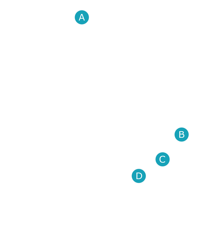 Universal workstation featuring adjustable monitor arm, keyboard tray, and supply bins on a vertical wall mount.